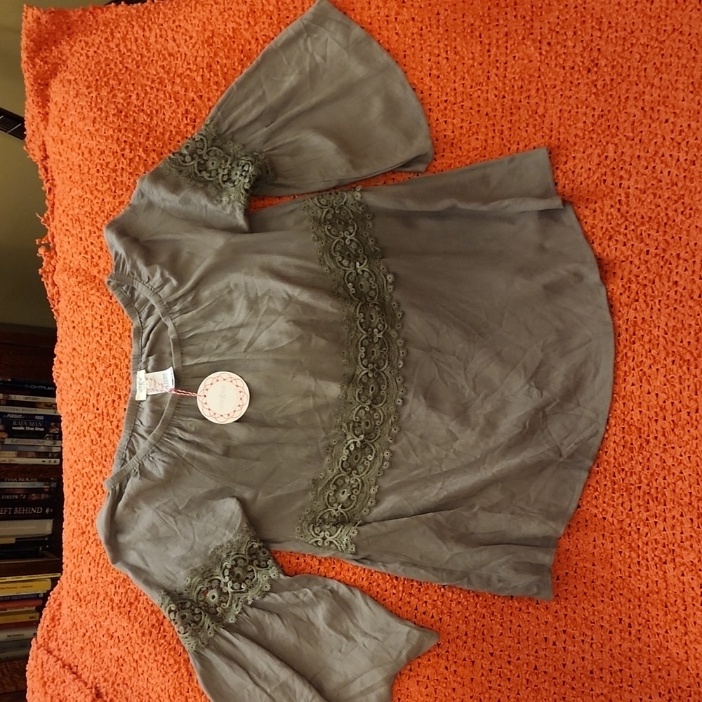 Umgee Boho Off The Shoulder Blouse